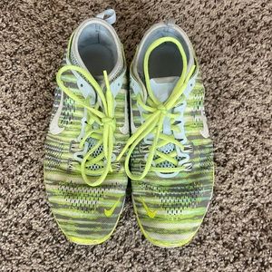 Nike 5.0 athletic shoes. They are in great condition. I never wear them